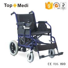 El precio más barato de la silla de ruedas eléctrica de acero Standrad para personas con discapacidad
